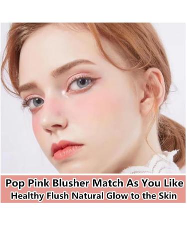 GoHo Liquid Blush Beauty Wand | Soft Cream Blush Stick with Cushion Applicator | Long-Lasting & Easy to Blend | Natural Dewy Finish | 01# Bliss Pink - Buy Online on SooperMarket.com
