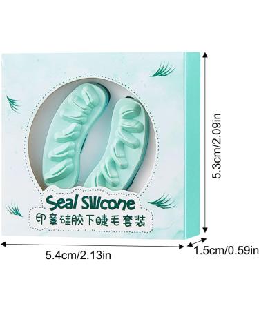 Lower Lash Stamps | Longlasting and Reusable Eyelash Stamp Tool - Easy and Quick Silicone Lash Stamp Tool Eyelash Applicator Tool Gift for Mother Lover Girlfriend Toseky - Buy Online on SooperMarket.com