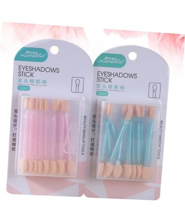 HAPINARY 24pcs Eyeshadow Brush Kit Eyeshadow Makeup Accessories Cosmetic Eyeshadow Sponge Eye Makeup Brushes - Buy Online on SooperMarket.com