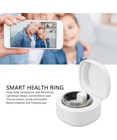 Trisar Fitness Finger Ring | Silver Intelligent Health Ring for Sports & Daily Use | Oxidation Resistant & Lightweight - Buy Online on SooperMarket.com
