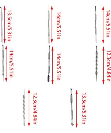 Metal Stainless Steel Cuticle Pusher Manicures Cuticle Remover Professional Nails Care Tool Nail Art Dotting Pen Nail Dotting Pen Set Nail Dotting Pens For Nail Art Nails Dotting Pen And Brushes Multi-Color - Buy Online on SooperMarket.com