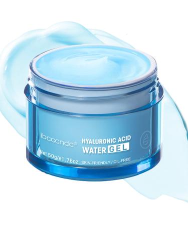 50g Hydro Boost Hyaluronic Acid Moisturizing Water Gel Face Moisturizer For Oil Skin Hyaluronic Acid Formula Combined With Water Lightweight and 24 Hours Of Long-lasting Hydration (#2 Blue)