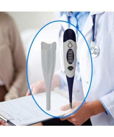 Oral Thermometer - Fast and Accurate Digital Thermometer for Oral and Rectal Measurement - 25 Free Probe Covers - Buy Online on SooperMarket.com