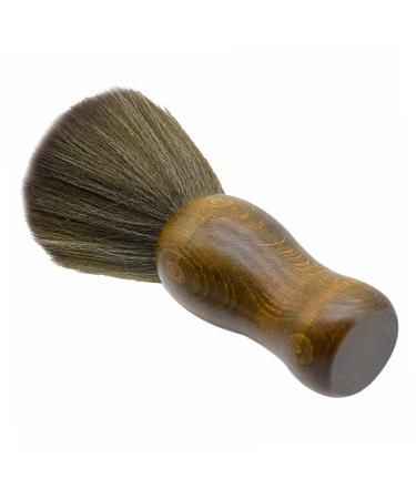 Beavorty 3-Piece Wood Tools Set - Vintage Razor Hair Cleaning & Neck Brush - Salon Quality Hairdressing Brushes - 15.5x3.2cm - Buy Online on SooperMarket.com