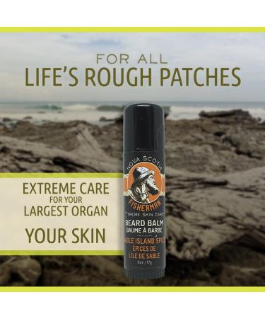 Buy Nova Scotia Fisherman Beard Balm - Non-Greasy Vegetarian Natural Ingredients Sable Island Spice | 17g | Prevent Dry Skin & Breakouts Internationally - Buy Online on SooperMarket.com