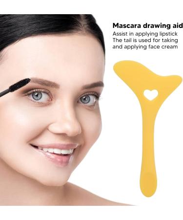 Eyeliner Stencil Reusable Silicone Eyeliner Professional Mascara Drawing Aid Makeup Application Tool For Makeup Artists(Yellow) - Buy Online on SooperMarket.com