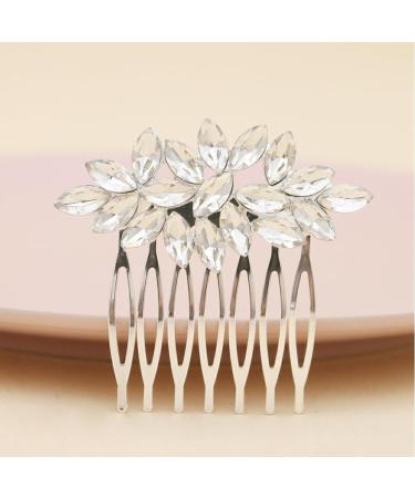 BEALIFE Delicated Gifts For Brides Elegant Wedding Hair Combs Sturdy And Durable Alloy Bride Wedding Hair Comb Made With Alloy - Buy Online on SooperMarket.com