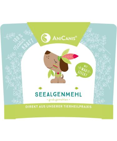 Anicanis Sea Algae Flour for Dogs & Cats | Skin Fur Tartar & Oral Health Supplement | 200g - Buy Online on SooperMarket.com