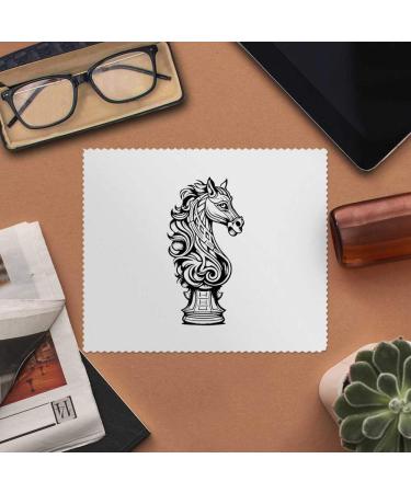 Knight Chess Piece Microfiber Lens Cleaning Cloths Ideal for Glasses & Screens | International Shipping Available - Buy Online on SooperMarket.com