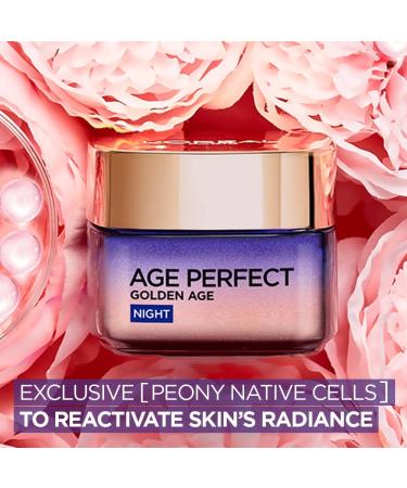 L'Oreal Paris Age Perfect Golden Age Cooling Night Cream 50ml - For Mature Skin - Buy Online on SooperMarket.com