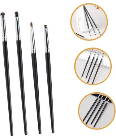 FOYTOKI 4pcs eye makeup kit eye liner brush for makeup eyeshadow brush eye precision brush - Buy Online on SooperMarket.com