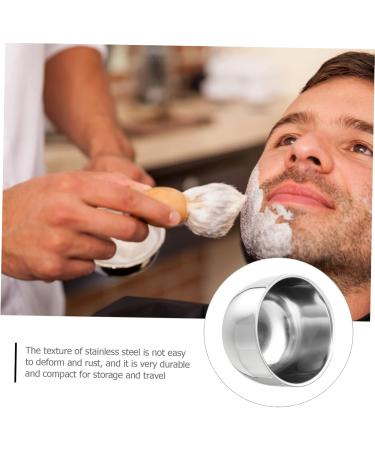 Buy Minkissy 16 Stk Stainless Steel Shaving Bowl Set - Metal Soap Cup Foam Shell for Smooth Shaving - Perfect Gift Tools for Men - 7.4x7.4cm - Buy Online on SooperMarket.com