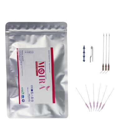 PDO Threads Lift Upgraded 360R Bidirection Molding Cog Type For Face/Whole Body Smooth Tighten Lifting(20pcs)(18G100mm) Fish bone Molding Cog(18G100mm)