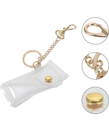 VALICLUD Clear Lipstick Chapstick Keychain - Key Fob Holder - Buy Online on SooperMarket.com