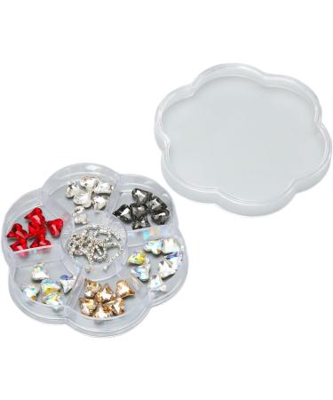 1 Box Resin Nail Art Ornaments Shiny Nail Rhinestones with Multi Sizes and Shapes Shiny Nail Accessories for Girls Women DIY Decoration Supplies for Nail Art DIY Crafts - Buy Online on SooperMarket.com