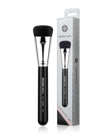 Contour Brush EigshowBeauty Premium Synthetic Bristles Face Bronzer Brush Flat makeup brush for Powder Cream Liquid Blending - Vegan & Cruelty-Free Foundation Brush F623