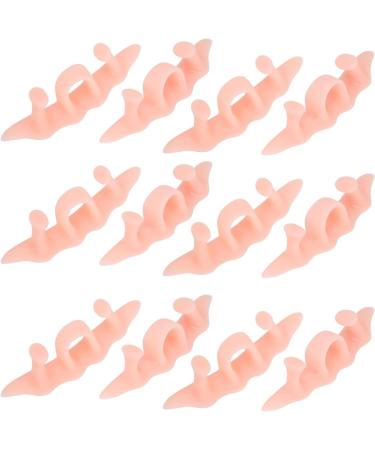 6 Pairs Unisex Toe Separator Bunion Corrector & Spacer Set - White (New Complexion) - Buy Online on SooperMarket.com