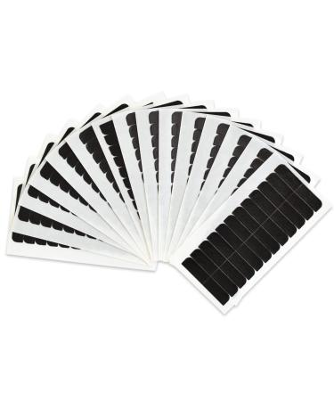 180 Pcs 4x0.8 cm Hair Extension Tape Tabs - Double Sided Replacement Tapes - Black - Buy Online on SooperMarket.com