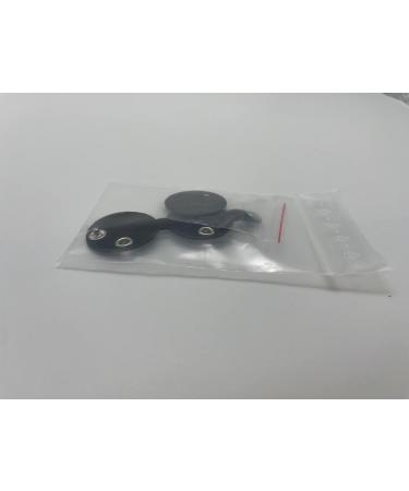 Dog Brand Pocket Engraving | Push Button | Synthetic Leather Keychains in Blue Black Red Yellow | 30mm Customizable Control Tags - Buy Online on SooperMarket.com