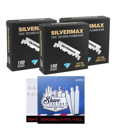 Astra Superior Platinum Double Edge Razor Blades - Pack of 5 - Long-Lasting Smooth Shaving Experience