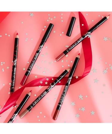 KALLORY Black Lipstick Black Colored Pencils 36 pcs and Liners Pen Shaping Matte Lipstick Makeup Women Liner for Lip Girls Pencil Colors Matte Eyeliner Black Pencils 1 count (Pack of 1) As Shownx3pcs - Buy Online on SooperMarket.com