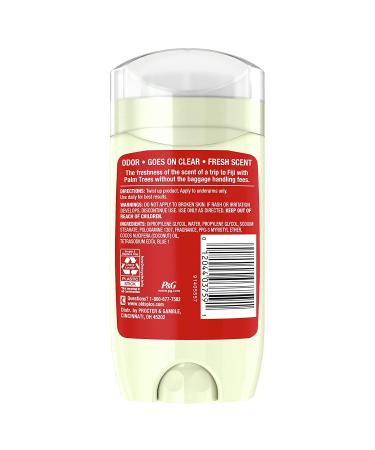Old Spice Aluminum-Free Deodorant for Men Fiji 3 Oz (Pack of 3) - Palm Tree Scent - Inspired by Nature - Buy Online on SooperMarket.com