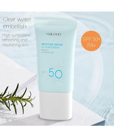 Powerful Daily Face Sunscreen - 24h Moisturizing Protection for Face Neck & Cleavage | Non-Greasy & Refreshing - Buy Online on SooperMarket.com