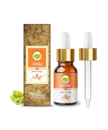 Crysalis Amla (Phyllanthus Emblica) Oil|100% Pure & Natural Undiluted Essential Oil Organic Standard For Skin & Hair Care|Therapeutic Grade Oil Healthy Hair Nourishes Scalp (30ml)