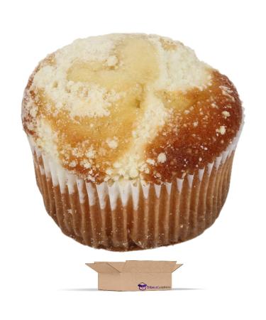 Otis Spunkmeyer Cheese Streusel Muffins - 4 oz Each, Individually Wrapped, Pack of 12 - Buy Online on SooperMarket.com