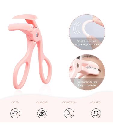 Buy 2 Style Eyelash Curler - Quick 5-Second Curling with Extra Silicone Pads - Perfect Long-Lasting Curls in Pink - International Shipping Available - Buy Online on SooperMarket.com