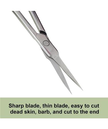 Shakven Eyebrow Scissors for Women Nail Maintenance Toenail and Fingernail Scissor | Multi-Purpose Small Manicure Scissors for Toenail and Fingernail - Buy Online on SooperMarket.com