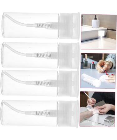 PLAFOPE 1 Set Nail Polish Remover Bottle Travel Empty Pump Bottle Empty Bottle Push down Pump Bottle Travel Bottle Liquid Press Pumping Makeup Remover Bottle White Pp - Buy Online on SooperMarket.com