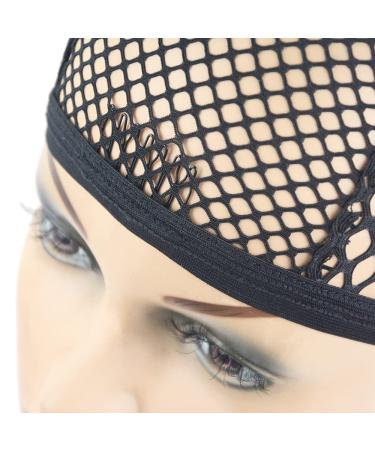 Black Stretchable Crochet Wig Cap - Mesh Cap for Wig Making | 1 Piece - Buy Online on SooperMarket.com