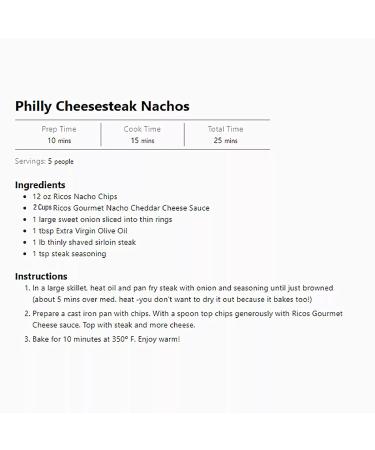 Ricos Gourmet Nacho Cheese Sauce - 107 oz. | Rich and Flavorful for Nachos and More - Buy Online on SooperMarket.com