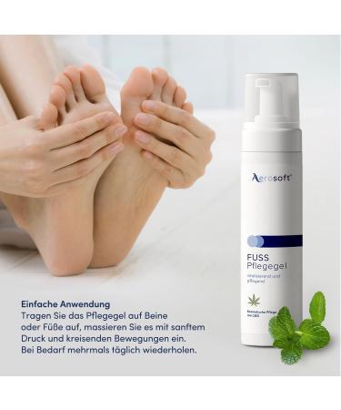 Aerosoft Foot Care Gel Cream Formula 100 ml - Buy Online on SooperMarket.com