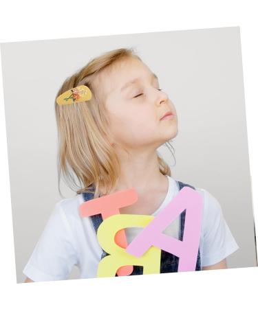 HAPINARY 6 Pairs Fabric Hairpin Hair Clips Cartoon Hair Clip Hairpin Girl Hair Accessory Little Girl Hair Clips Hair Accessories for Hair Barrettes Hair Pin Polyester - Buy Online on SooperMarket.com