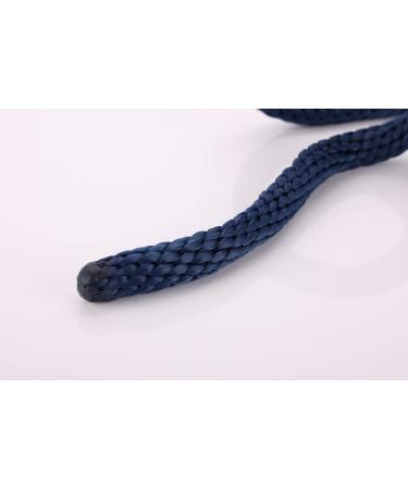 Merauno Lead Rope for Horse - Tie Rope in Various Stylish Designs Lead Rope Pony Donkey Goat with Panic Hook Black Blue Rose Gold Beige (Navy Blue Panic Hook) - Buy Online on SooperMarket.com