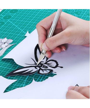 Exacto Knife Precision Carving Craft Hobby Knife Kit with 40 Blades for DIY Art Work Cutting and Scrapbooking - Buy Online on SooperMarket.com