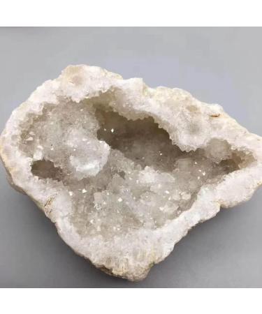 Natural Crystal Rough Raw Agate White Agate Geodes Wholesale Large Natural Crystal Stone for 1PC - Buy Online on SooperMarket.com