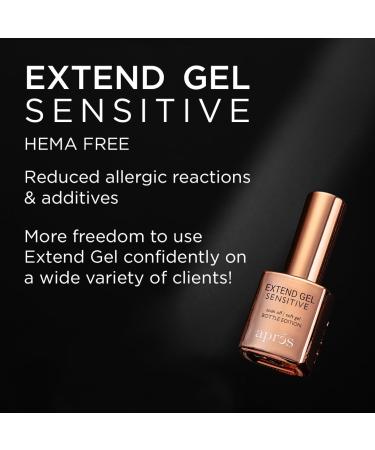 Apr s Extend Gel Sensitive - HEMA-Free Gel-X Tips Adhesive (15 ml) | Original Formula | 2023 Edition - Buy Internationally - Buy Online on SooperMarket.com