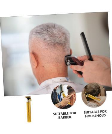 Buy Electric Hair Clipper Set - USB Barber Clippers Trimmers & Hair Cutting Kit - Professional Haircut Supplies - Yellow - Buy Online on SooperMarket.com