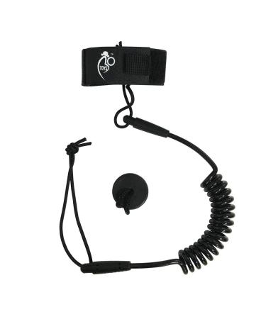 Bo-Toys Body Board Coiled PRO Wrist Leash Comfortable Lightweight Padded Neoprene Cuff
