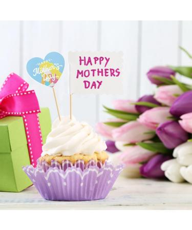 17Pcs Mother's Day Cake Toppers+12Pcs Mother's Day Ballons Happy Mother's Day Cupcake Toppers Mother's Day Gift Mother's Day Cake Party Decoration Supplies. - Buy Online on SooperMarket.com