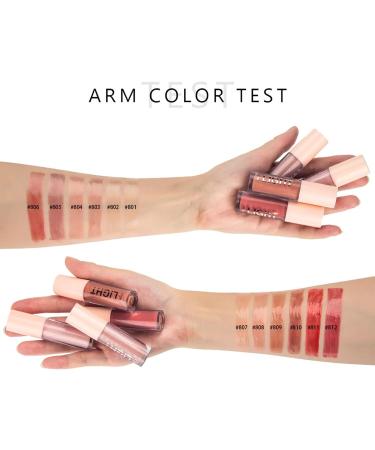 Lip Gloss Set: 6 Pcs Liquid Lipstick Sets - Long Lasting, Non-Sticky, Plumping Lip Gloss - Hydrating, High Shine Tinted Lip Gloss (Set A) - Buy Online on SooperMarket.com