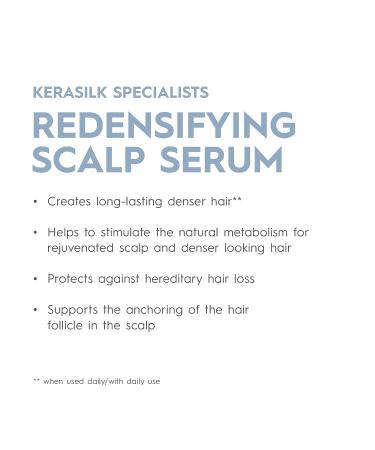 Kerasilk Redensifying Scalp Serum 100ml - Hair Strengthening Formula - Buy Online on SooperMarket.com