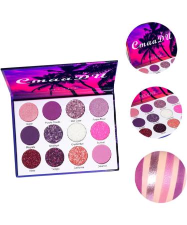 WOONEKY 1 Box Eyeshadow Palette Woman Eyeshadow Pallet Eye Shadow Plate Makeup Supplies Plastic - Buy Online on SooperMarket.com