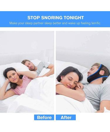 KETINAU Snoring Chin Strap - Adjustable Snore Device for Men and Women - Blue - Buy Online on SooperMarket.com