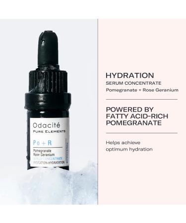 Odacit Hydrating Serum Concentrate with Pomegranate & Rose Geranium | Anti-Aging Facial Oil for Hydration & Glow | Nourishing Moisture Barrier - 0.17 fl. oz - Buy Online on SooperMarket.com