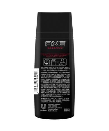 AXE Body Spray for Men Essence 4 oz (Pack of 5) - Buy Online on SooperMarket.com