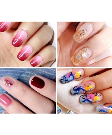 Nail Art Tip Round Flat Painting Drawing Carving Dotting Pen Builder Liner Acrylic Gel UV Polish Tools Painting Drawing Carving Dotting Pen - Buy Online on SooperMarket.com